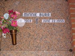 Minnie <I>Jaeger</I> Burr 
