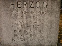 Dina <I>Wilson</I> Herzog 