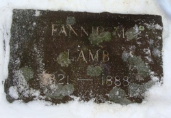 Fannie M. <I>Pray</I> Lamb 