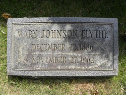 Mary Eliza <I>Johnson</I> Flythe 