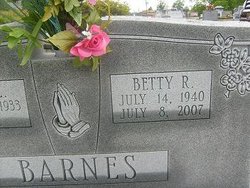 Betty <I>Roberts</I> Barnes 
