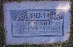 Joe De Witte Brent 