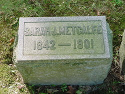 Sarah Jane <I>Brown</I> Metcalfe 