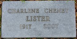 Charlene Vivian <I>Cheney</I> Lister 
