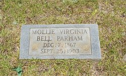 Mollie Virginia <I>Bell</I> Parham 