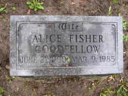 Alice <I>Fisher</I> Goodfellow 