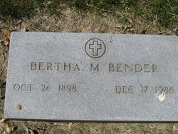 Bertha Margaret Bender 