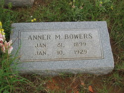 Anner May “Annie” <I>Hill</I> Bowers 