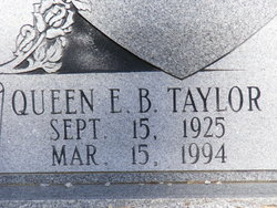 Queen Esther <I>Boyd</I> Taylor 