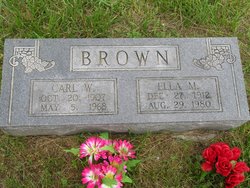Ella May <I>Buntin</I> Brown 