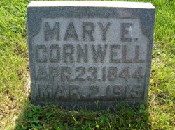 Mary E. <I>Rardin</I> Cornwell 