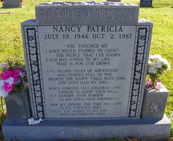 Nancy Patricia <I>Clark</I> Marconette 