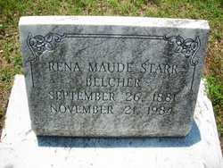 Morena Maude <I>Starr</I> Belcher 