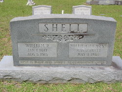 Mildred Clementine “Millie” <I>Hearne</I> Shell 