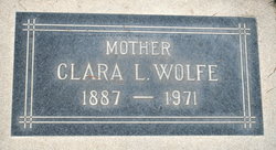 Clara Louise <I>Magill</I> Wolfe 