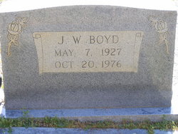 J W Boyd 
