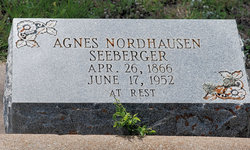 Agnes <I>Nordhausen</I> Seeberger 