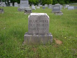 Allie <I>Baker</I> Ayers 