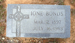 Jennie Ione <I>Conner</I> Bonds 