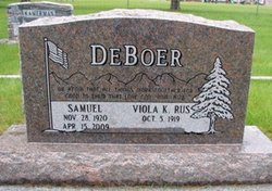 Samuel “Sam” DeBoer 