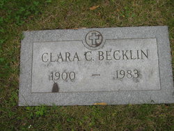 Clara Caroline <I>Henschel</I> Becklin 