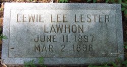 Lewis Lee Lester Lawhon 