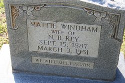 Mattie <I>Windham</I> Key 