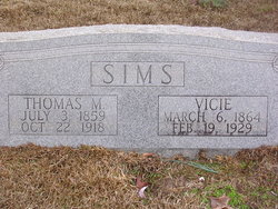 Lou Vicie <I>Harden</I> Sims 