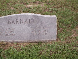Dosha Ann <I>Bradshaw</I> Barnard 