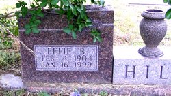 Effie Bertha <I>Ollar</I> Hill 