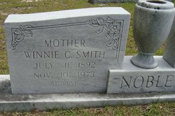 Winnie Catherine <I>Smith</I> Noble 