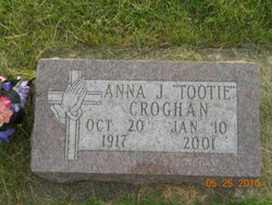 Anna Josephine “Tootie” <I>Syndram</I> Croghan 