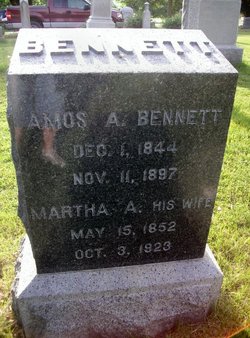 Martha Adeline <I>Burd</I> Bennett 