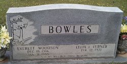 Everett Woodson Bowles 