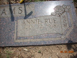 Annie Rue <I>Stanton</I> Adams 