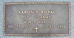 Aaron F. Royal 