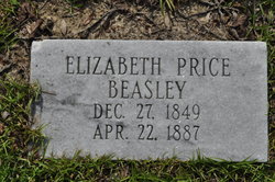 Elizabeth <I>Price</I> Beasley 
