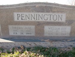 William Roy Pennington 
