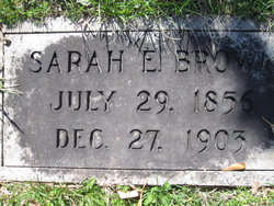 Sarah E <I>Herrell</I> Brown 