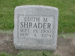 Edith M Shrader 