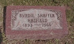 Byrdie <I>Shaffer</I> Hatfield 
