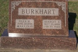 Ella H. <I>Fredrickson</I> Burkhart 
