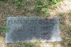 Emma <I>Burt</I> Barker 