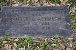 Ernest G. Ackmann 