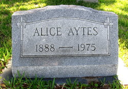 Alice <I>Bain</I> Aytes 