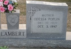 Cora Odessa <I>Poplin</I> Lambert 