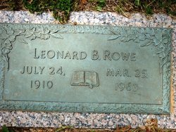 Leonard Brandt Rowe 