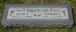 Alfrieda Eleonora <I>Westergren</I> Anderson 