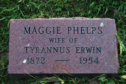 Margaret “Maggie” <I>Phelps</I> Erwin 