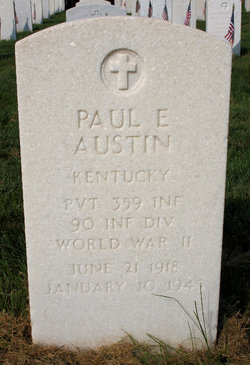 PVT Paul E Austin 
